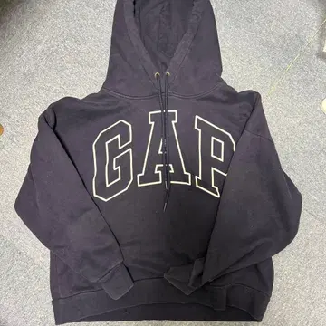 GAP 네이비 후드 부착 후드티 L 사이즈