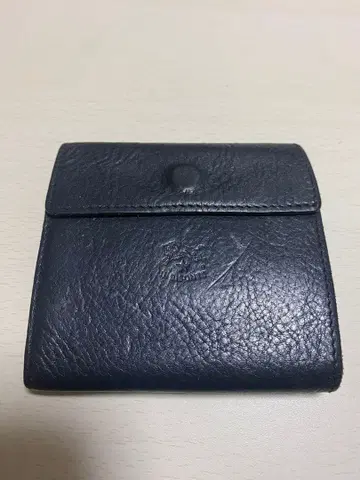 일비종떼 접이식 지갑 네이비