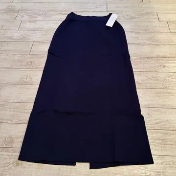 !새상품! 앙코키누 하이 게이지 밀라노 리브 롱 스커트!