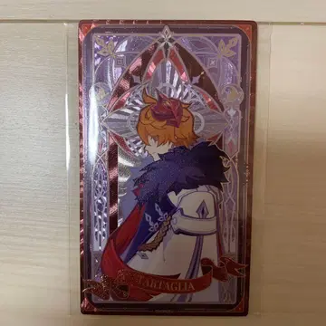 원신 파듀이 서리 흔적과 불꽃 카드 타르탈리아 공자 시크릿