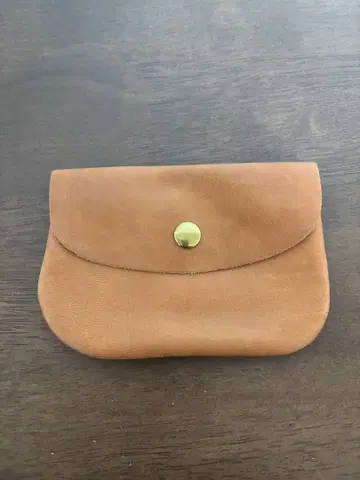 HAWK COMPANY 앤티크 소프트 가죽 코인 & 카드 케이스