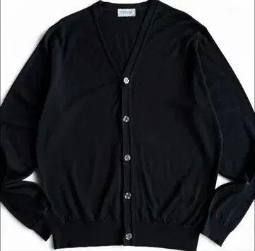 컨디션 최상 존스메들리 30G 메리노울 니트 가디건 영국제 블랙