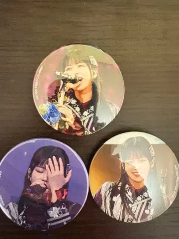 뱅드림! Roselia 미나토 유키나 캔뱃지 3점