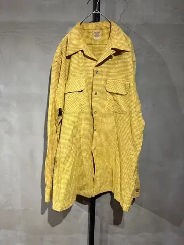 Vintage loop RIPLEY shirts MFG 깅엄 체크