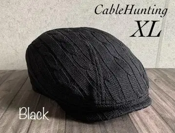 배송비 포함 BIG 사이즈 GENTLY 케이블 헌팅 올 시즌 BK