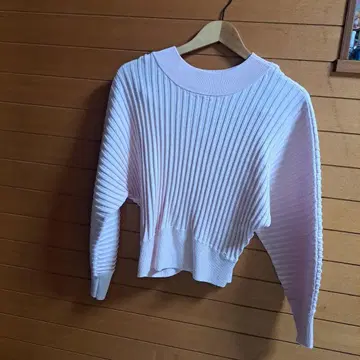 쿠미쿄쿠 핑크 니트 스웨터