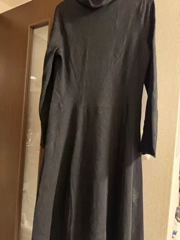 블랙 니트 원피스 유니클로 C