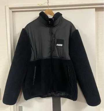 PUMA 플리스 자켓 XL 블랙