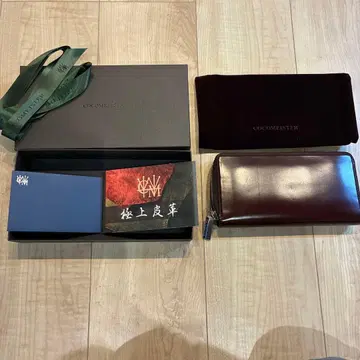 (중고품) COCOMATTE 코도반 클래식 킹피셔 장지갑