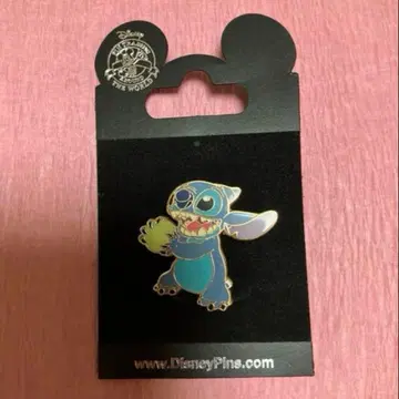 레어 디즈니 스티치 핑 축광 형광 공