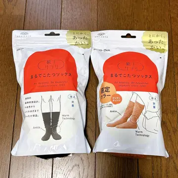 미개봉 새상품 마루데코타츠 삭스 2족 세트 23-25cm