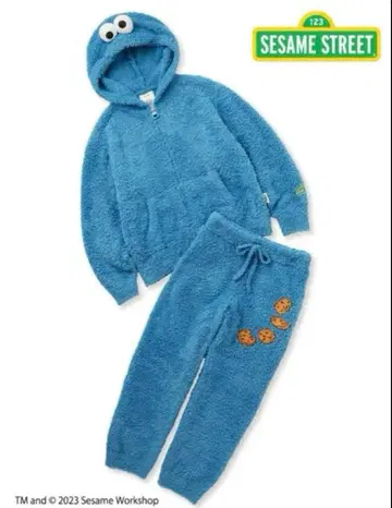 Gelato Pique 세서미 스트릿 쿠키 몬스터 룸웨어