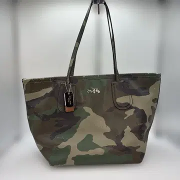 카모 패턴 토트백