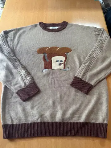 graniph 빵 도둑 자수 트레이닝복