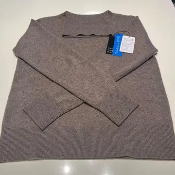 TAKASHIMAYA 캐시미어 터틀넥 스웨터 L 거의 미사용