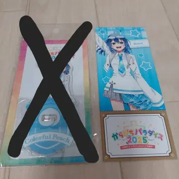 컬러풀 피치 루나 티켓풍 카드 카라피치 파라다이스 2025