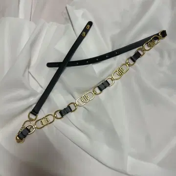 maje 허리 벨트 체인 벨트