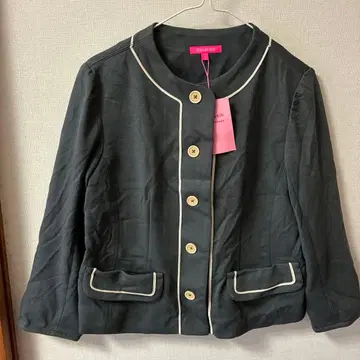 모카신 준코 시마다 노카라 자켓