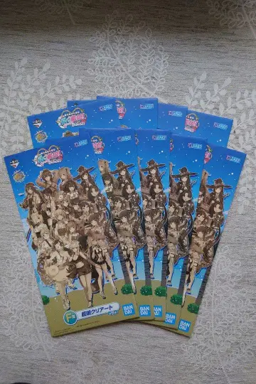 제일복권 칸코레 F상 칸무스 클리어 아트 9장 세트 미개봉