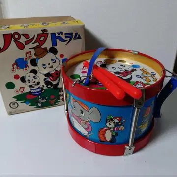 팬더 드럼 레트로 완구