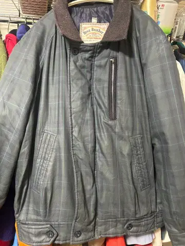 블랙워치 패턴 스포츠 재킷