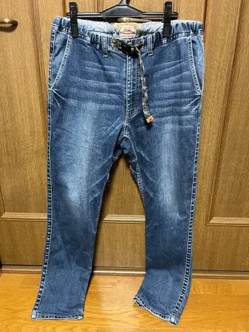 HEATHERS MOUNTAIN 데님 팬츠 허리밴딩