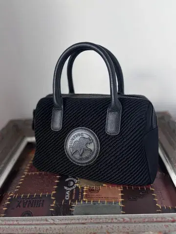 HUNTING WORLD 헌팅월드 블랙 미니 보스턴 백