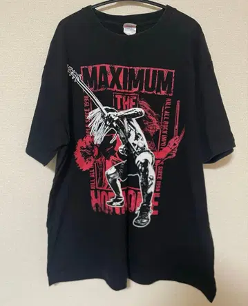 맥시멈 더 호르몬 KILL ALL 티셔츠 사이즈 XL