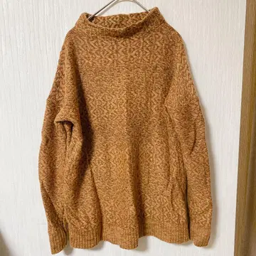 BANANA REPUBLIC [ XS ] 터틀넥 스웨터 브라운 계열