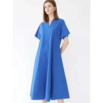 야마다야 Aga 로얄 블루 원피스