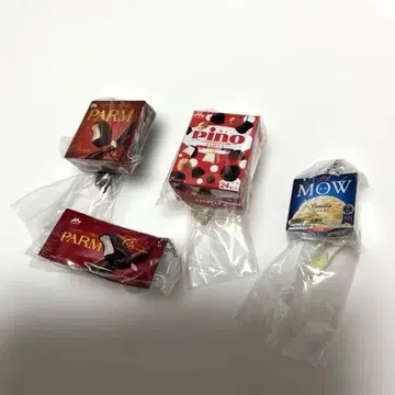 모리나가 아이스 가챠가챠 키링 새상품