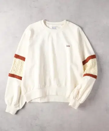 [택 포함 새상품] Lee 니트 절개 맨투맨