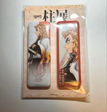 귀멸의 칼날 기둥전 가로 비주얼 스퀘어 캔뱃지 세트 렌고쿠 쿄쥬로