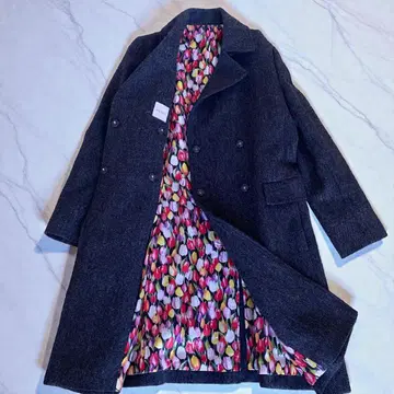 새상품급 폴스미스 현행 택 울 코트 체스터 코트 블랙 42