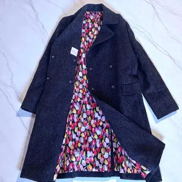 새상품급 폴스미스 현행 택 울 코트 체스터 코트 블랙 42