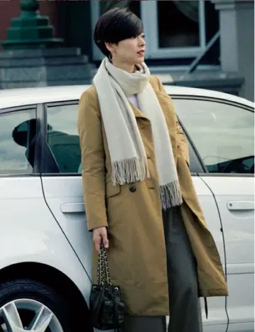 완판 유나이티드 애로우즈 그린 라벨 릴랙싱 다운 롱 코트