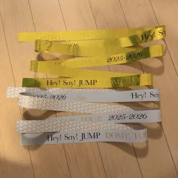 Hey! Say! JUMP Ssay 은색 테이프 거의 접힘 없음