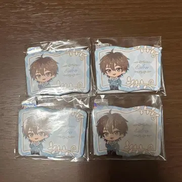 NU:카니발 에이트 차레복권 북형 캔뱃지 4개 세트