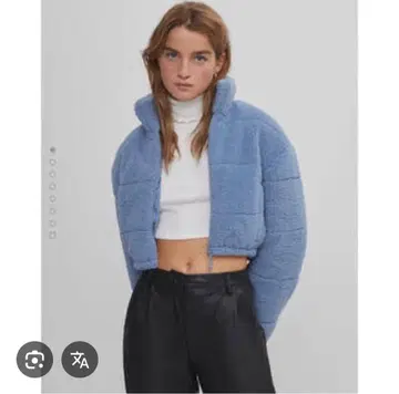 Bershka 퍼 아우터