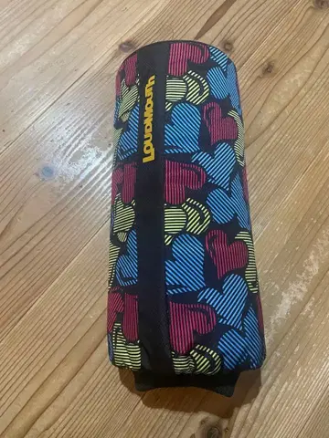 Loudmouth 드라이버용 골프헤드커버 컬러풀 하트 무늬