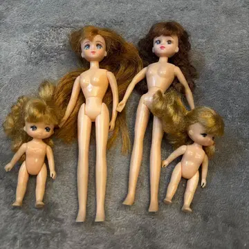 리카짱 인형 본체 4체 세트