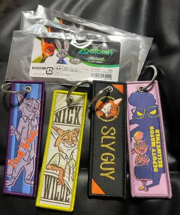 주토피아 플라이트 택 닉 4종 시크릿