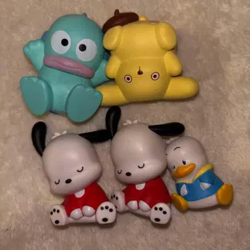 [묶음 판매] 산리오 캐릭터 피규어 5종 세트