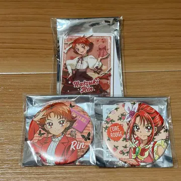 프리큐어 캔뱃지 큐어 루즈 나츠키 린