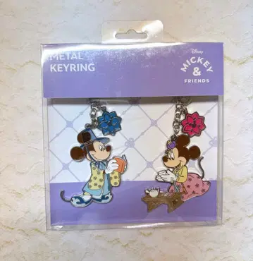 한국 한정판 디즈니 미키&미니 키링