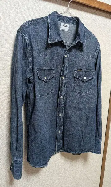 Lee 웨스턴 데님 셔츠 인디고 L 사이즈