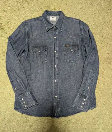 Lee 웨스턴 데님 셔츠 인디고 L 사이즈