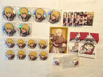 NARUTO 베이스야드 나미카제 미나토 캔뱃지 나루토