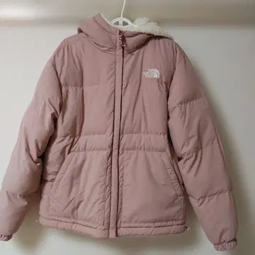THE NORTH FACE 핑크 리버서블 다운 자켓 L 사이즈
