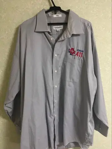 메디케어 411 긴팔 셔츠 그레이